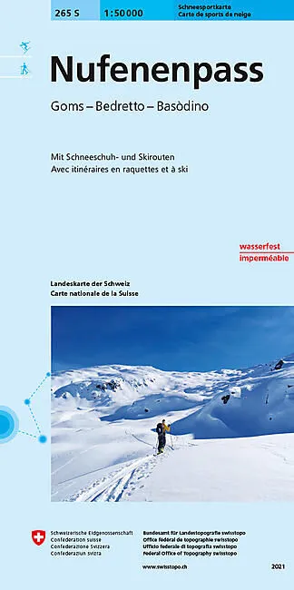 265S NUFENENPASS ECHELLE 1 50 000