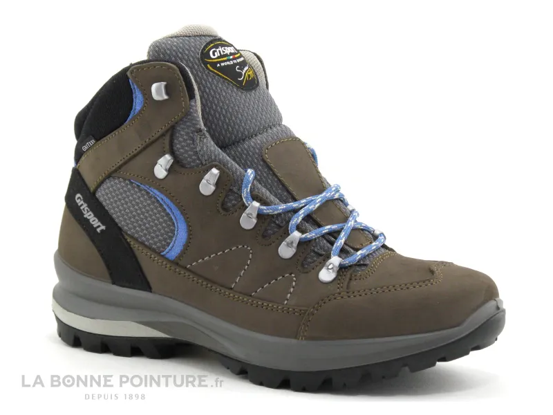 Achat chaussures Gri Sport Femme Chaussure de Sport, vente Grisport 14109 Marron Bleu - Chaussure montante marche