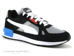 Achat chaussures Puma Homme Basket, vente Puma GRAVITON Pro Noir Blanc Rouge - 380736 - Basket Homme