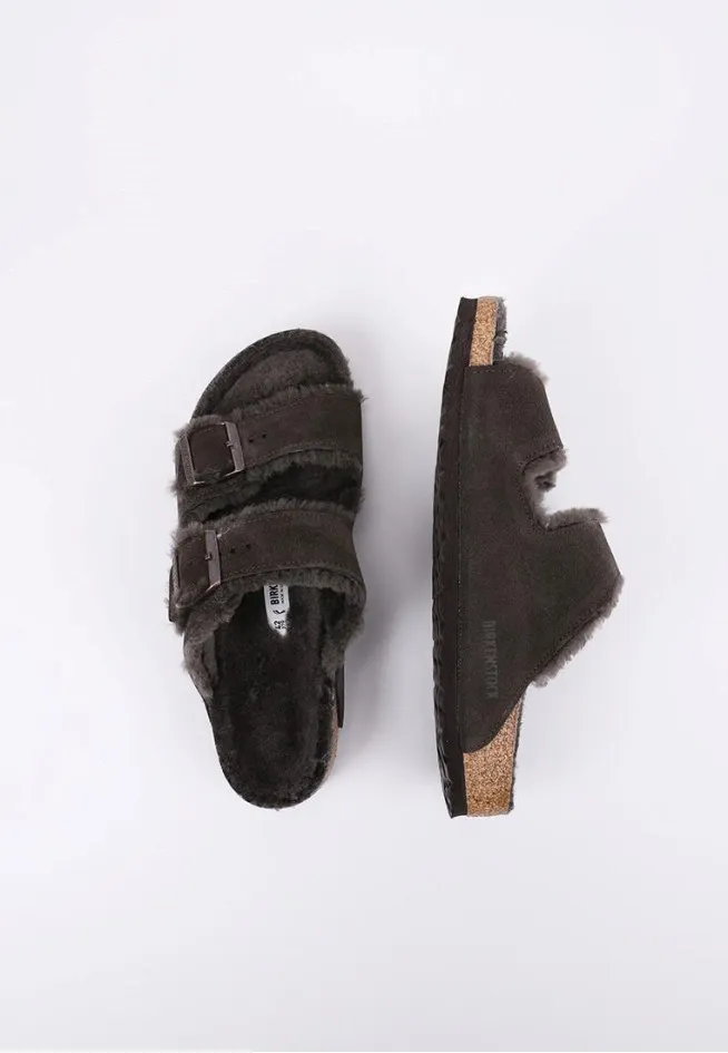ARIZONA FUR Birkenstock SANDALES PLATES