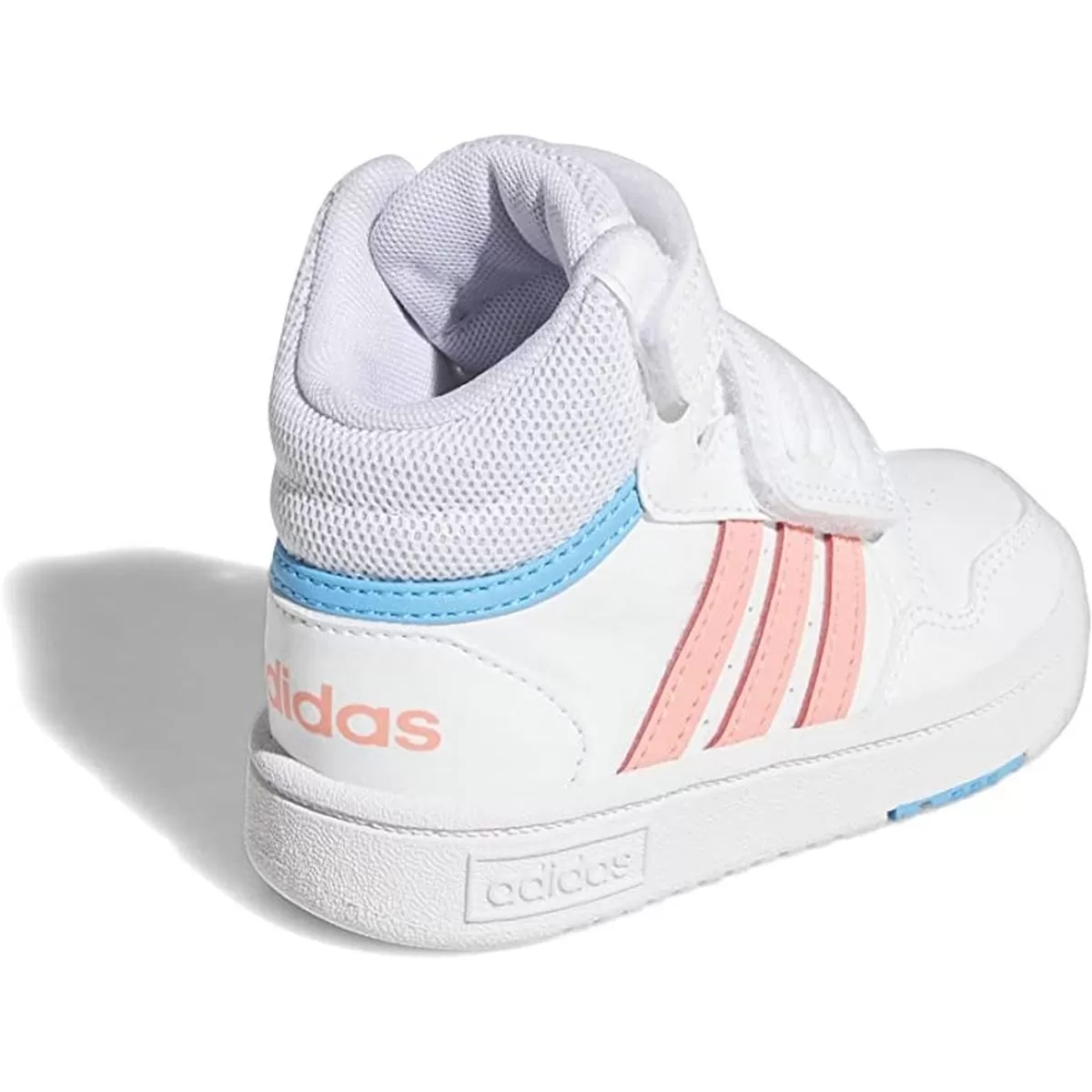 Baskets mode Adidas hoops mid 3.0 ac i blanc