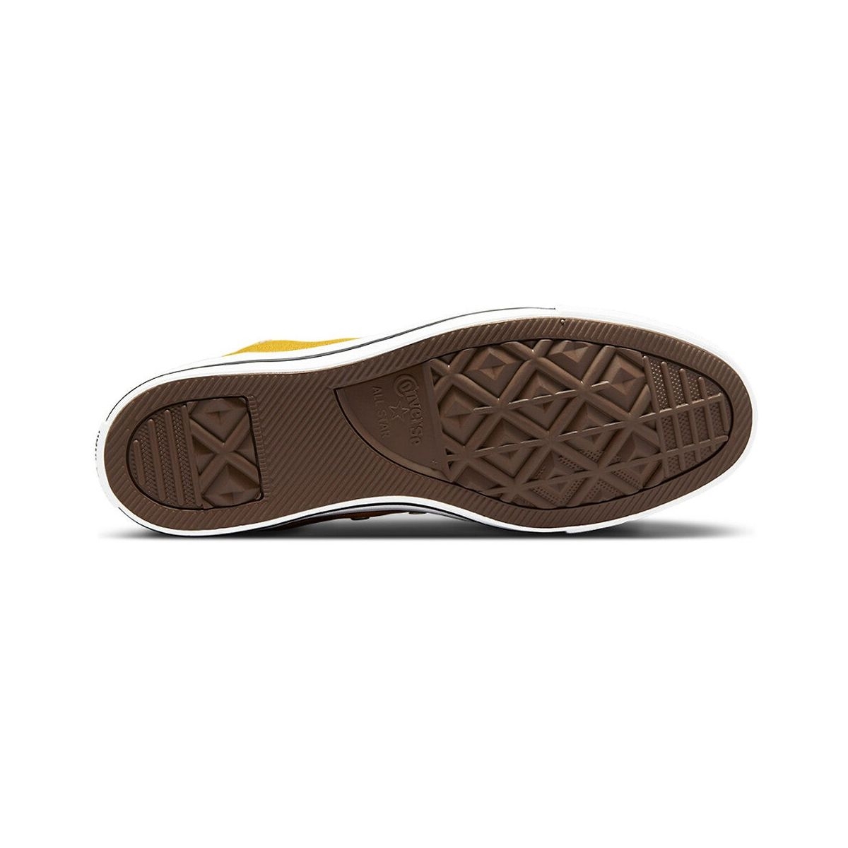 Baskets mode Converse ctas all star hi jaune