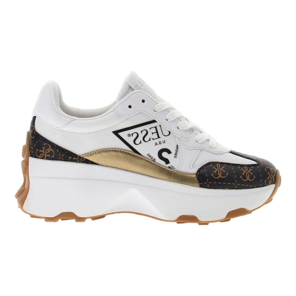Baskets mode Guess calebb5 blanc