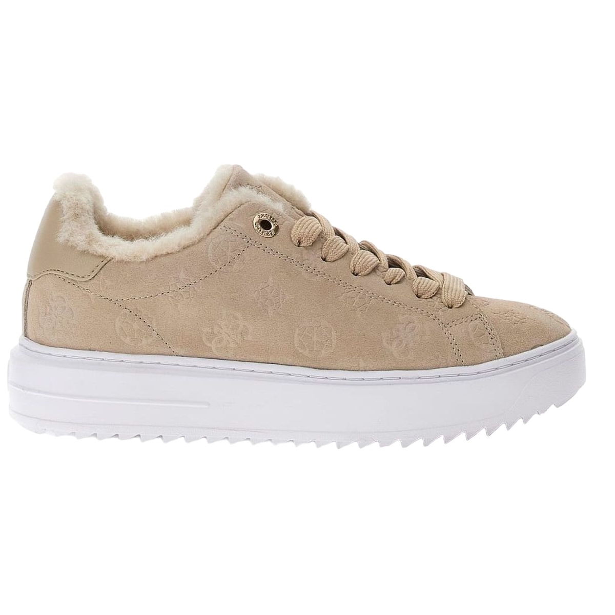 Baskets mode Guess denesa3 beige