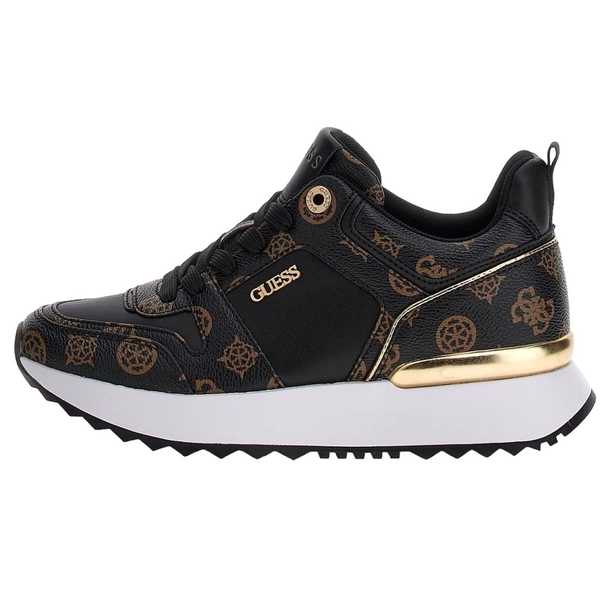 Baskets mode Guess kaddy marron