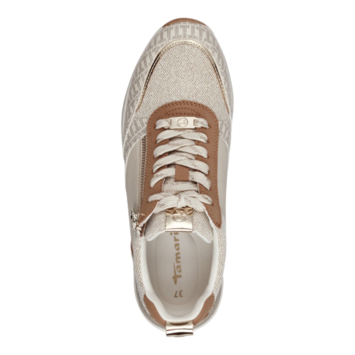Baskets mode Tamaris 2373241 beige