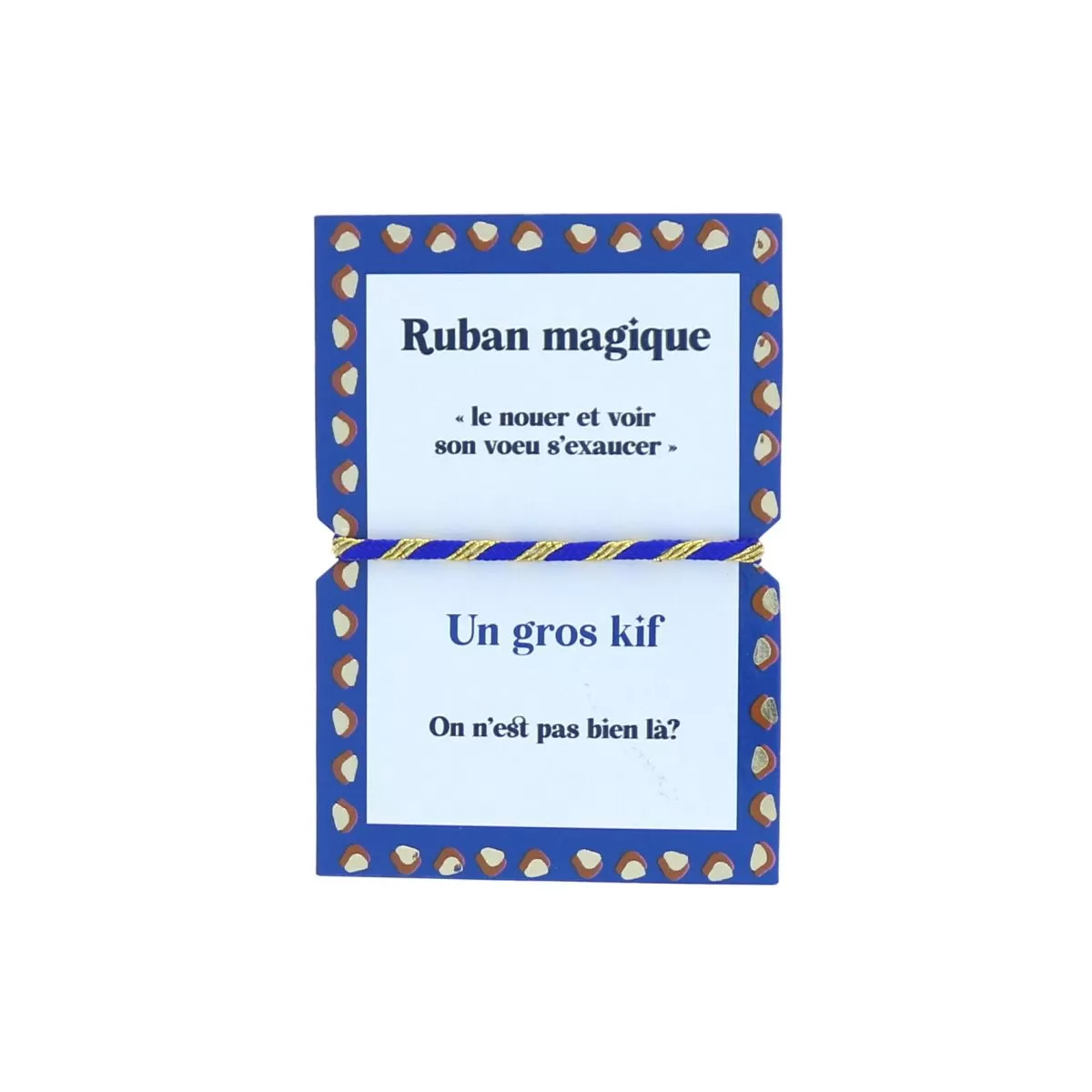 Bracelet magique voeu "un gros kif" Pondie Chérie - Le petit Souk