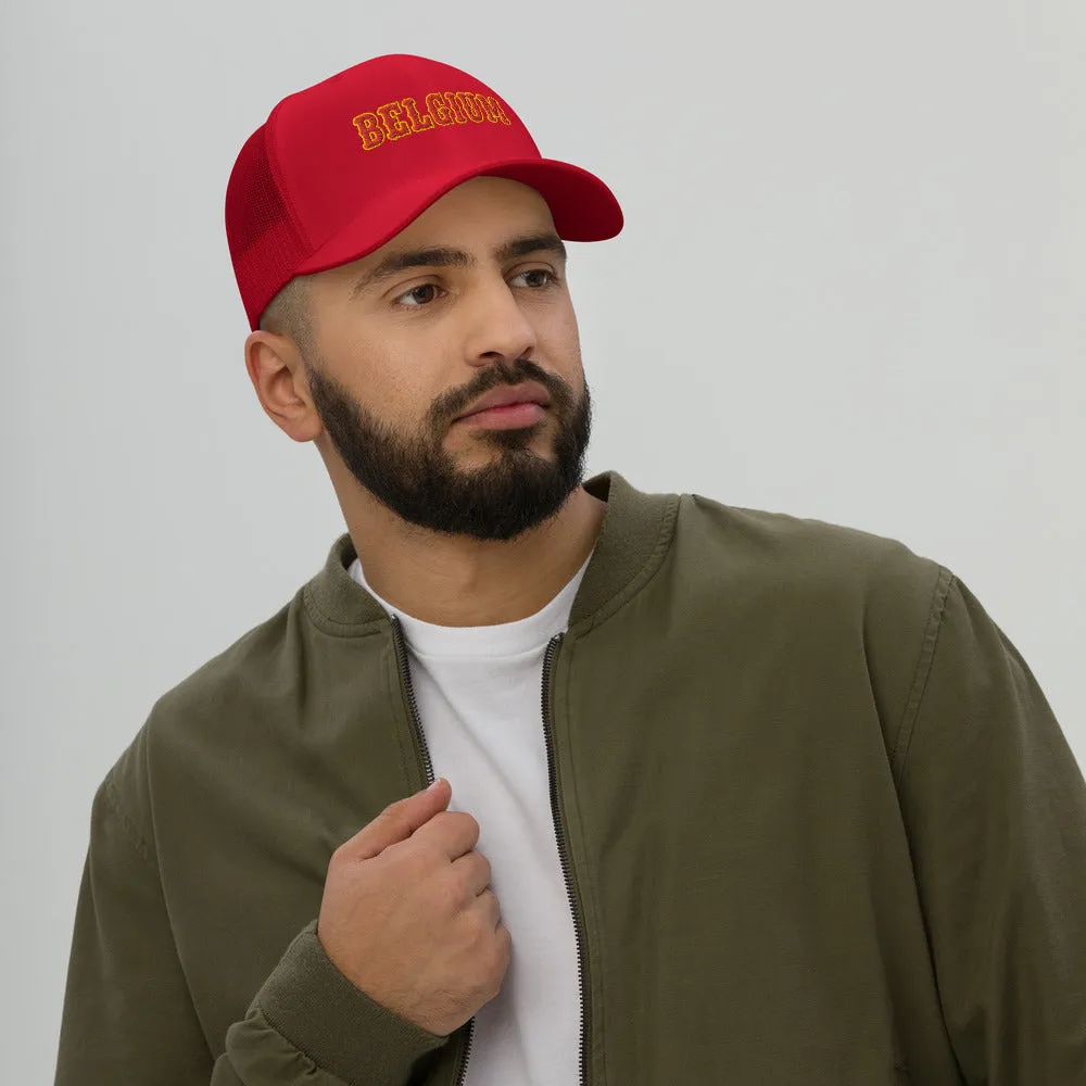 Casquette BELGIUM style Trucker