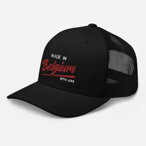 Casquette Trucker brodée - Made in Belgium with love