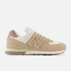 Chaussures mixte New Balance 574 - Marron/Beige