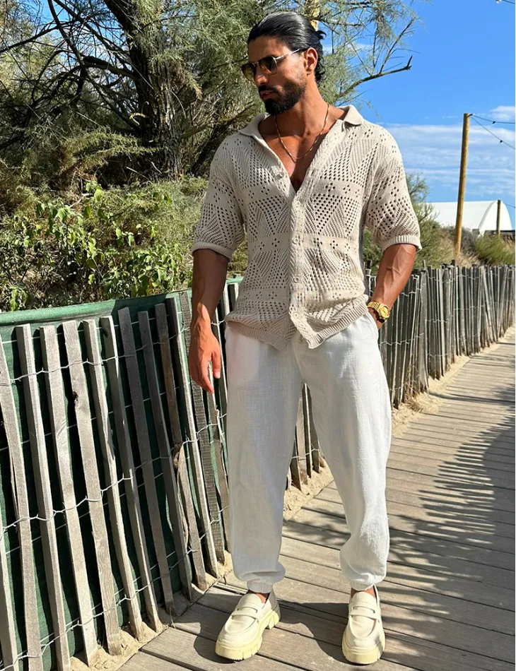 Chemise ajourée / 54465 - JEANS INDUSTRY