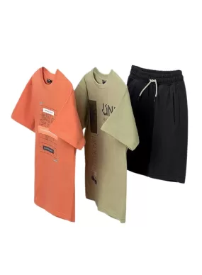 Ensemble de 2 t-shirts et pantalon Mayoral Sport pour garçon