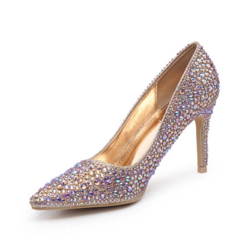 Escarpins à talons EG2478 CHAMPAGNE