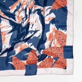 Foulard en voile polyester motif Umi - ZéphyrAndCo