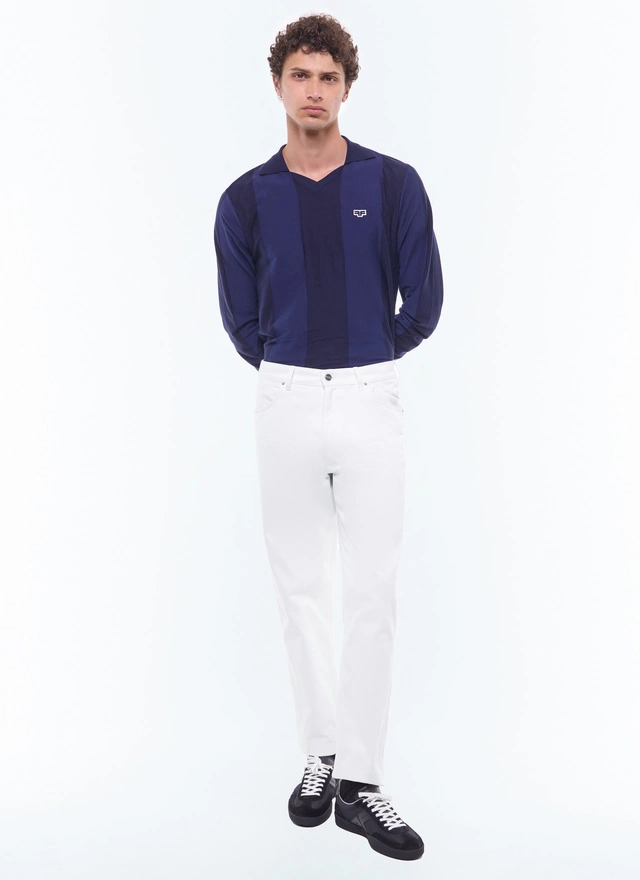 Jean blanc P3ELAP-EP11-A001 - Jean Homme
