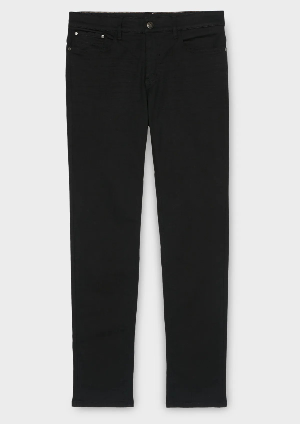 Jean skinny en coton stretch noir brut