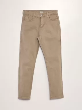 Jean slim à 5 poches - Beige
