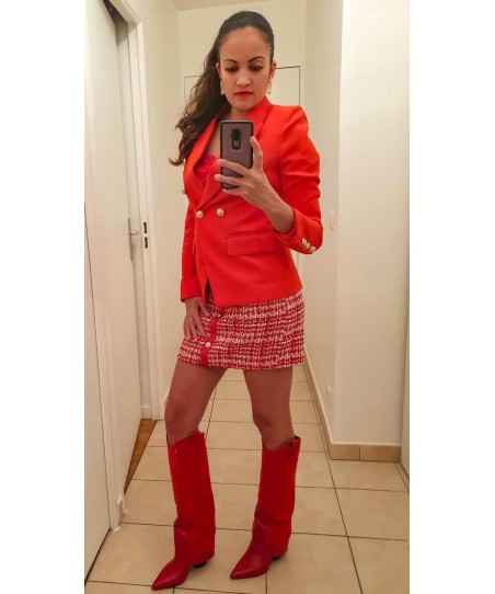 Mettez de la passion sur la nouvelle signature de botte rouge OSMOSE