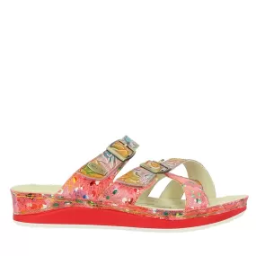 Mules  Laura vita brcuelo 106 rouge
