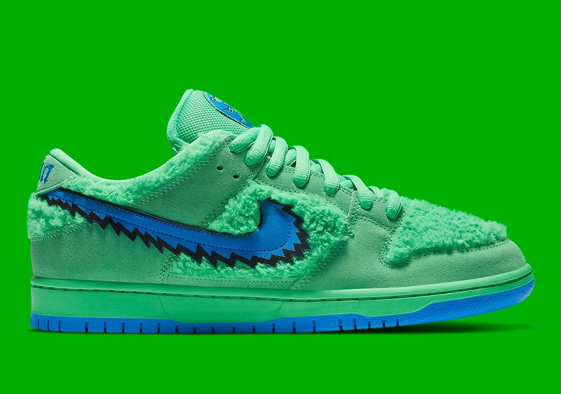 Nike SB - Dunk Low Grateful Dead Bears Green