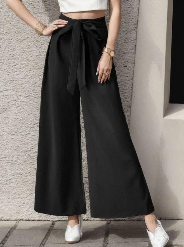 Pantalon Fluide Taille Haute - Carole