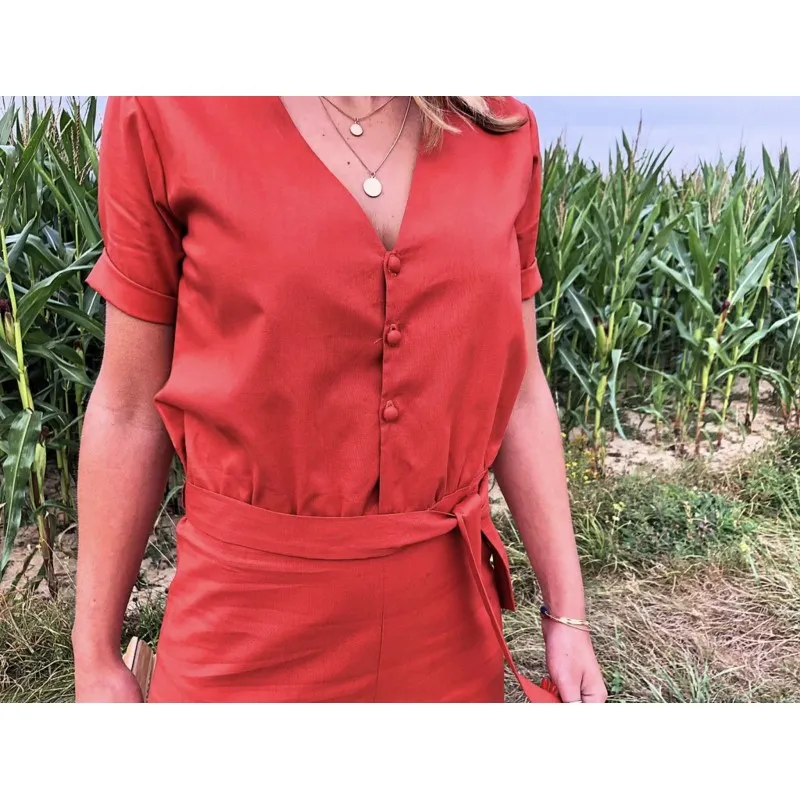 Patron combishort Le laboratoire familial - Bridget