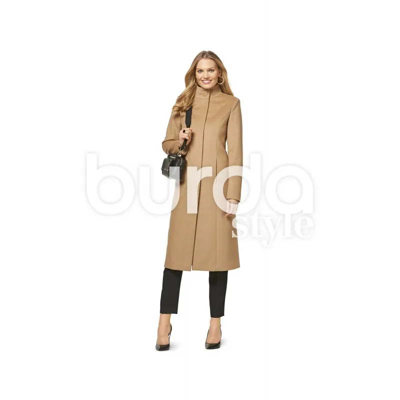 Patron Femme Manteau – veste Burda N°6461