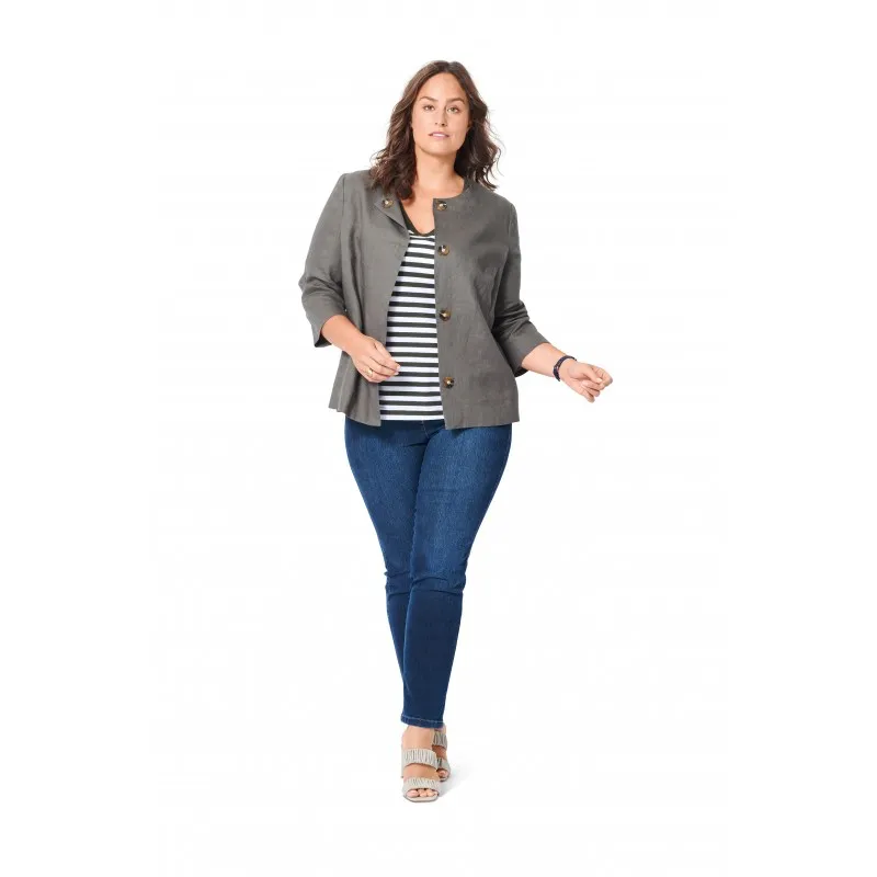Patron manteau/veste femme - Burda n°6034
