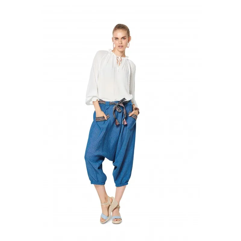 Patron Pantalon Sarouel Femme Burda N°6316