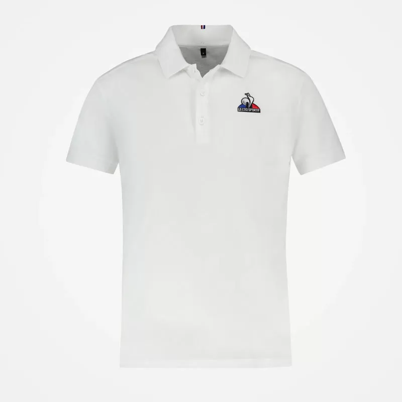 Polo pour homme Le Coq Sportif Essentiel - Blanc - 2310552