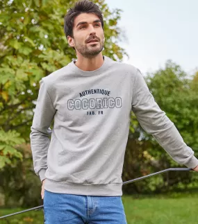 Sweat Homme Gris - L'Authentique
