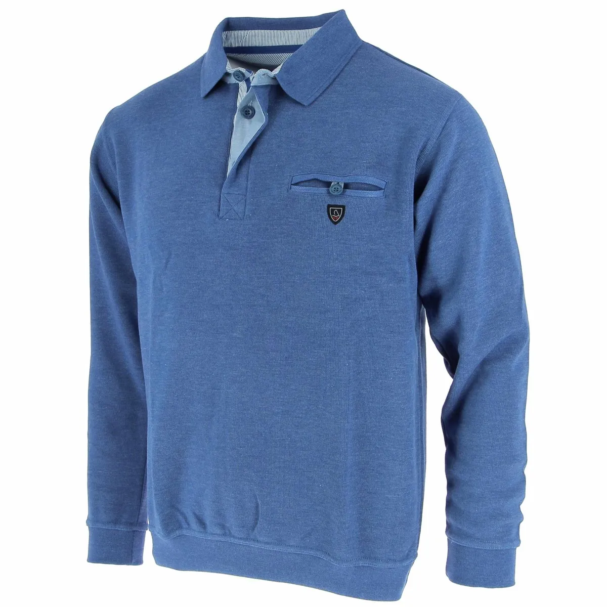 SWEAT Yacht collection Win's nautique bleu- Matière-noble 39,90€
