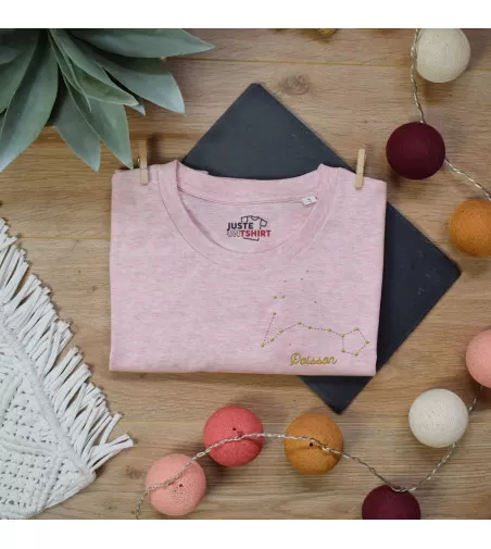 T-shirt brodé - Poisson