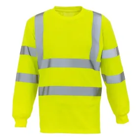 T-shirt Haute Visibilité Classe 3 Manches Longues - YOKO