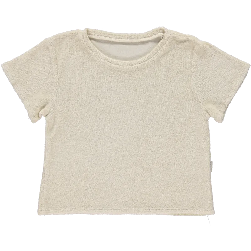 T-SHIRT ORGEAT ÉPONGE Almond Milk