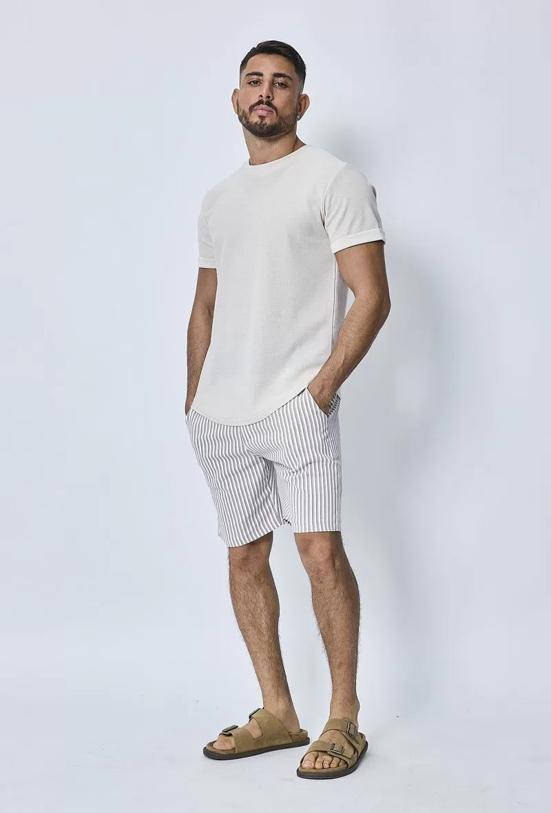 T-shirt uni maille
