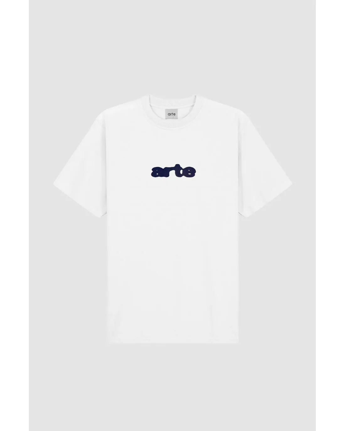 TSHIRT BLUR EMBROIDERY WHITE - Arte Antwerp | Chez Maman Rouen