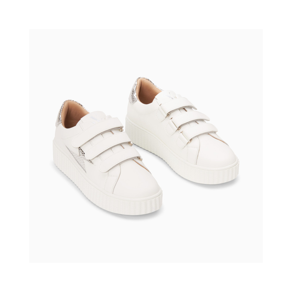 Vanessa Wu KIM BK2443 Argent Basket éclair