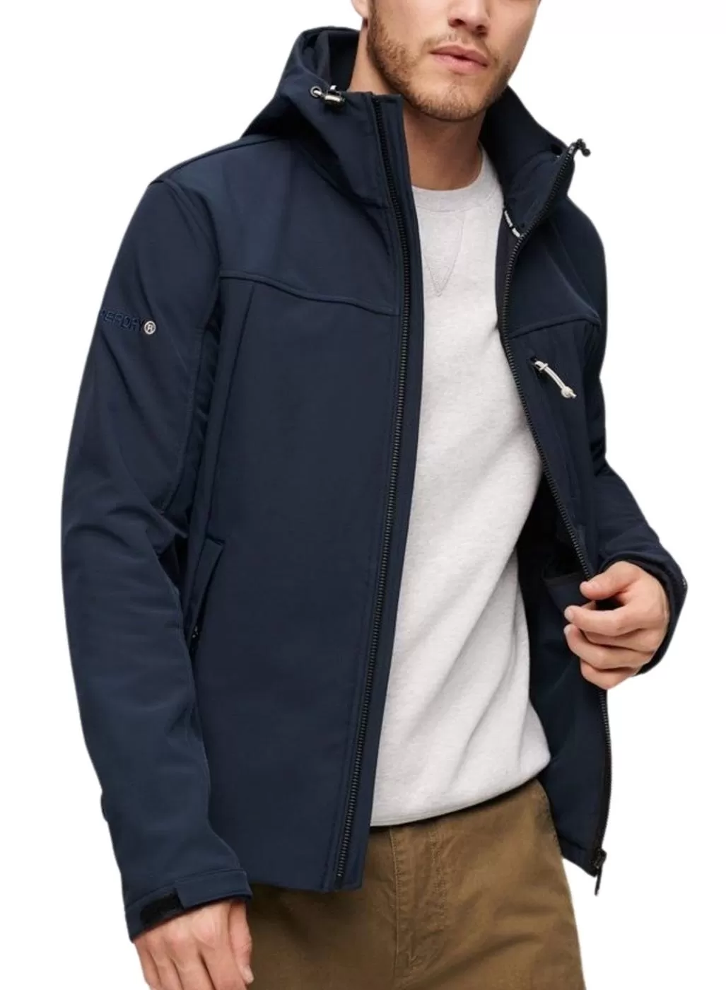 Veste Superdry Trekker Marine pour Homme